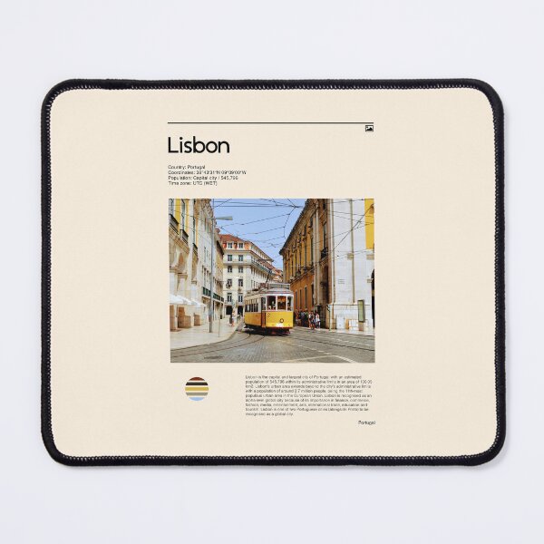 Item preview, Visit Lisbon, Portugal (Travel poster) designed and sold by RabbitK.