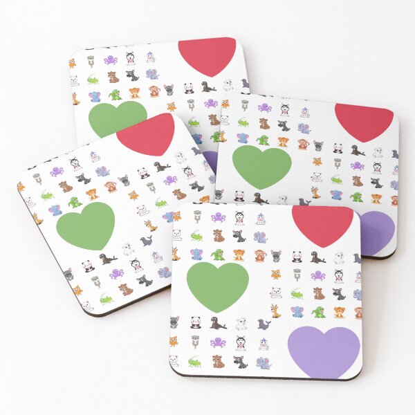 Item preview, Baby Animals Hearts designed and sold by KATKattalestv.