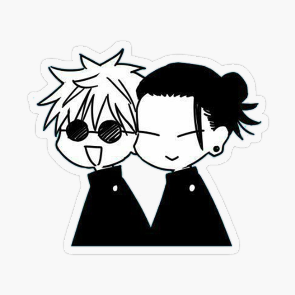 Gojo Satoru & Geto Suguru Sticker for Sale by PaleorFish