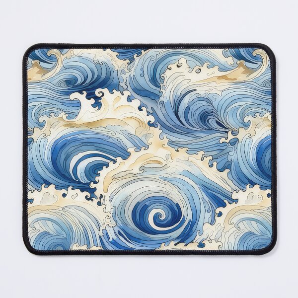 Item preview, wave & vortex pattern designed and sold by normal-design.