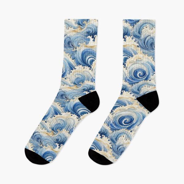 Item preview, wave & vortex pattern designed and sold by normal-design.