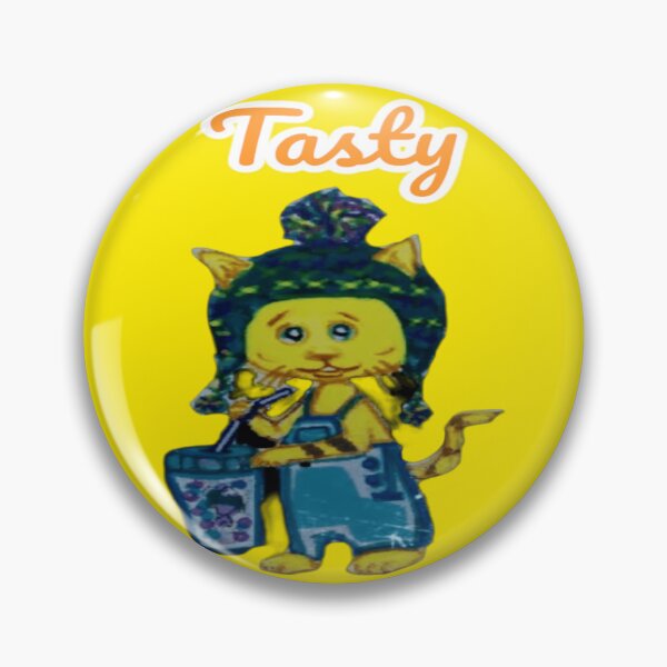 Item preview, tasty cat designed and sold by cristinagrafos.