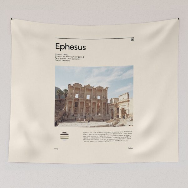 Item preview, Visit Ephesus, Turkey (Travel poster) designed and sold by RabbitK.