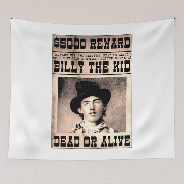 Item preview, BILLY THE KID  Vintage Restored Wanted Poster  Top 	 designed and sold by ltdsxnqe79.