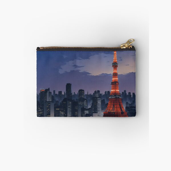 Item preview, Tokyo Tower at Dusk designed and sold by MiyamotoMarket.