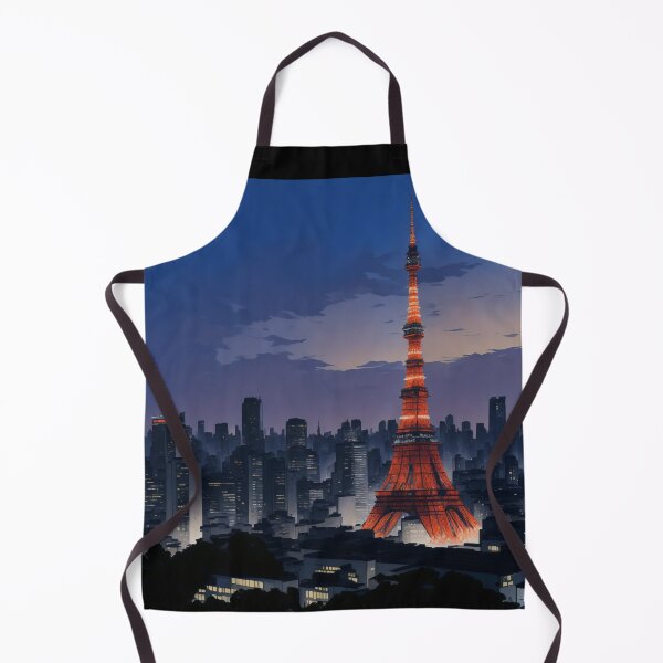 Item preview, Tokyo Tower at Dusk designed and sold by MiyamotoMarket.