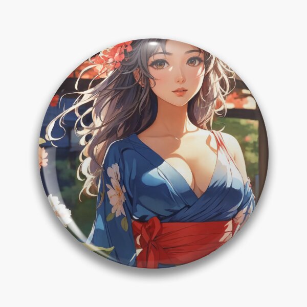 Item preview, Hermosa chica anime con vestido azul. designed and sold by 1Celery.