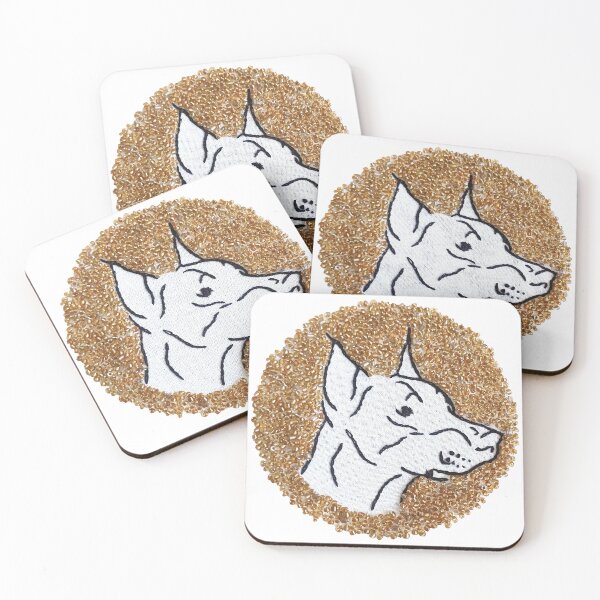 Item preview, Dog hand Embroidery Design designed and sold by OCNau.