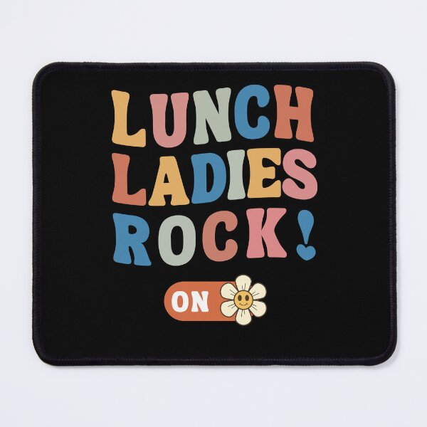Item preview, Lunch Ladies Rock - Retro Lunch Ladies Squad Cafeteria Crew designed and sold by CoolCreative.