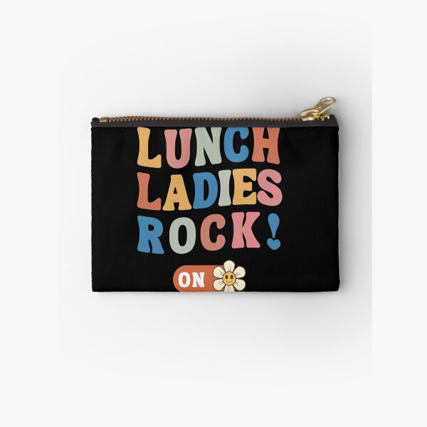 Artikelvorschau, Lunch Ladies Rock - Retro Lunch Ladies Squad Cafeteria Crew entworfen und verkauft von CoolCreative.