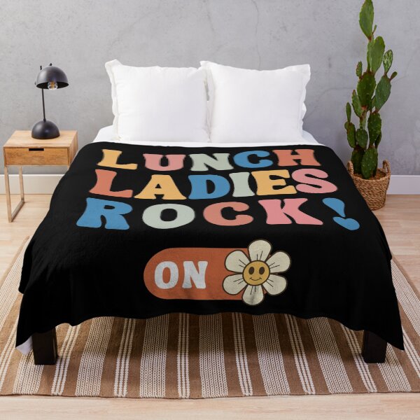 Item preview, Lunch Ladies Rock - Retro Lunch Ladies Squad Cafeteria Crew designed and sold by CoolCreative.