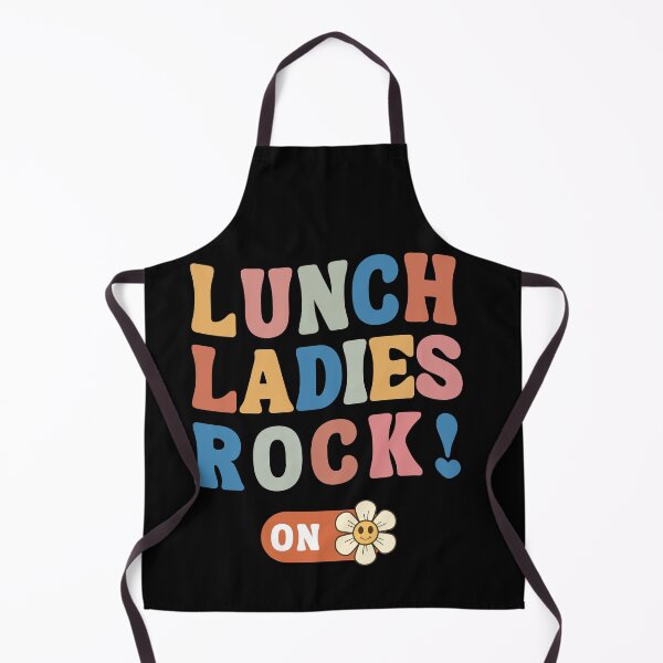 Item preview, Lunch Ladies Rock - Retro Lunch Ladies Squad Cafeteria Crew designed and sold by CoolCreative.