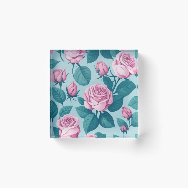 Item preview, pink roses, "Roses: Nature's delicate poetry, unfolding its petals to reveal the secrets of love." designed and sold by Sober-dogs.