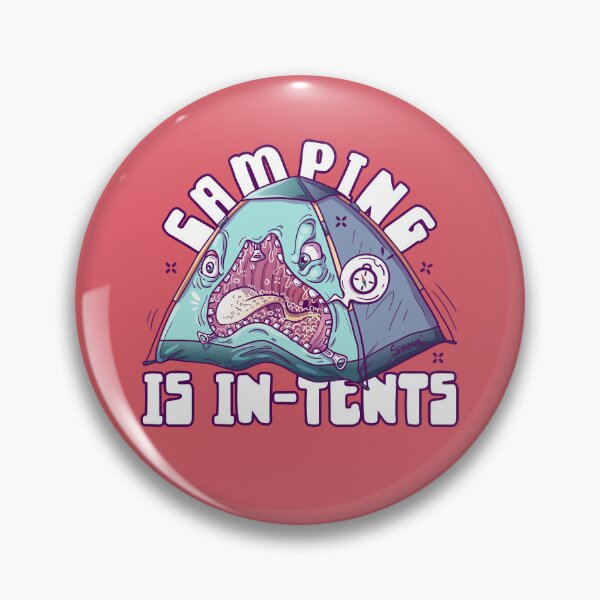 Item preview, Camping is In-Tents! designed and sold by SPIRIMAL.
