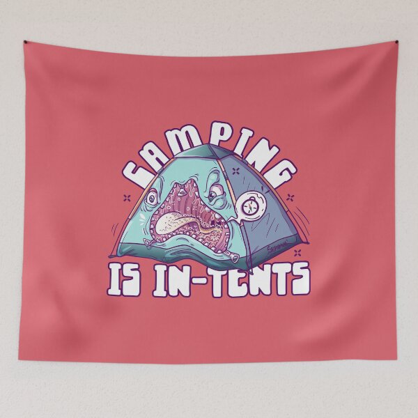 Item preview, Camping is In-Tents! designed and sold by SPIRIMAL.
