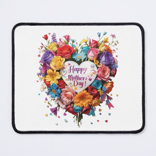 Item preview, Happy Mother's Day with Heartfelt Flowers designed and sold by Salahuddin190.