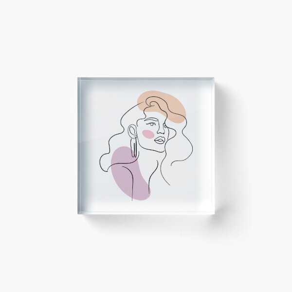 Artikelvorschau, One Line Art Frauen entworfen und verkauft von RUMI-ART-PLANET.