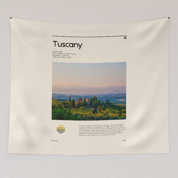 Item preview, Visit Tuscany, Italy (Travel poster) designed and sold by RabbitK.