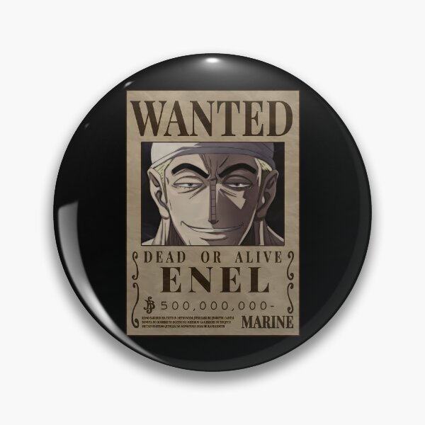 God Enel One Piece Enel Bounty Poster Skypeia Goro goro no mi Magnet for  Sale by One Piece Bounty Poster