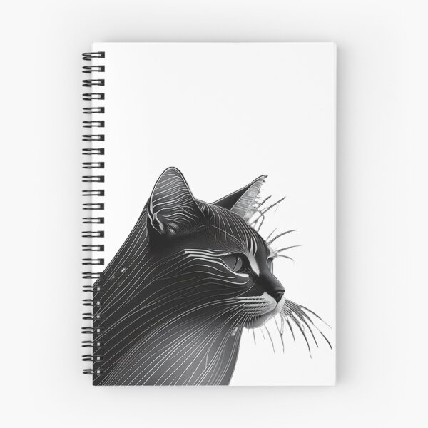 Item preview, Black cat , lines, minimalism  designed and sold by Arte-Vivo.