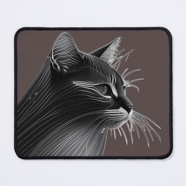 Item preview, Black cat , lines, minimalism designed and sold by Arte-Vivo.