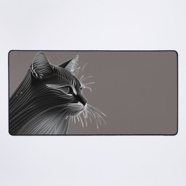 Item preview, Black cat , lines, minimalism  designed and sold by Arte-Vivo.