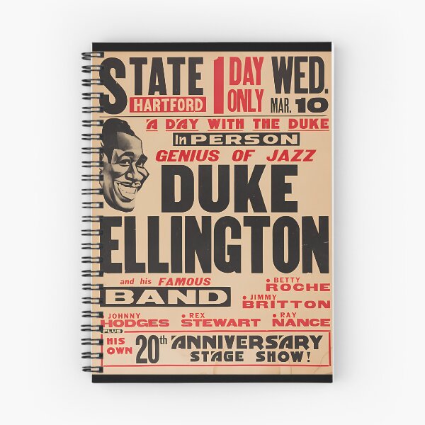 Item preview, Duke Ellington genio del jazz designed and sold by GyroJermaine.