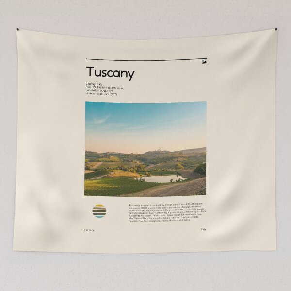 Item preview, Visit Tuscany, Italy (Travel poster) designed and sold by RabbitK.