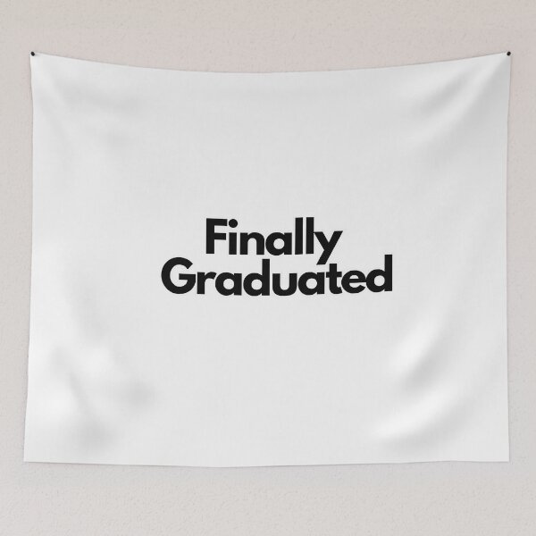 Item preview, Inspiring and Motivational Quotes - Finally Graduated designed and sold by TeeraCollection.