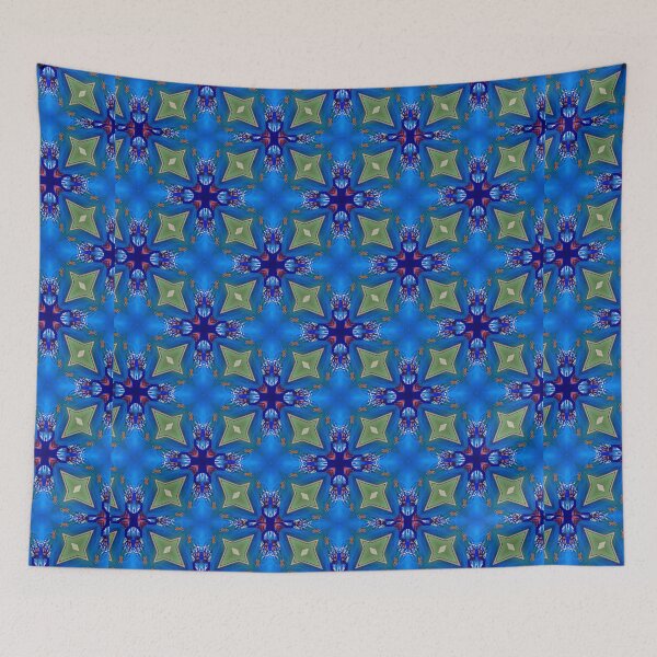 Item preview, Indigo Indian Lady Pattern designed and sold by ncNatureVisions.