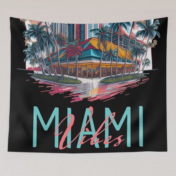 Item preview, Miami Vibes designed and sold by TrendyHubb.