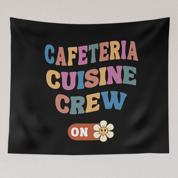 Item preview, Cafeteria Cuisine Crew Lunch Ladies Rock Lunch Lady Squad designed and sold by CoolCreative.