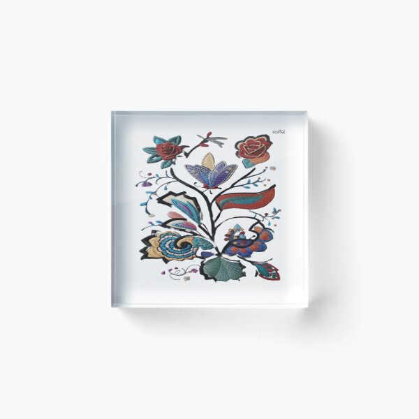 Item preview, Folk art composition #17 designed and sold by wowitsmytshirt.