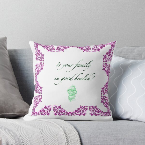 Item preview, Is Your Family in Good Health? Jane Austen Quote designed and sold by Rococo Dreams.