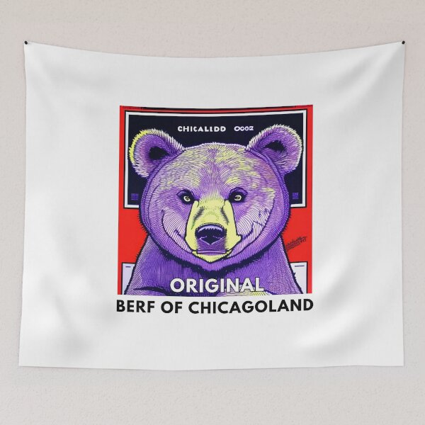 Item preview, Original Berf The Bear- The Original BERF of Chicagoland designed and sold by EdgarReffo.