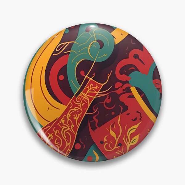 Item preview, Dynamic Color Splash - Vibrant Random Shapes in Bold Hues designed and sold by cocomikozza.