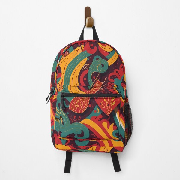 Item preview, Dynamic Color Splash - Vibrant Random Shapes in Bold Hues designed and sold by cocomikozza.