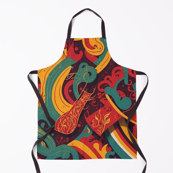 Item preview, Dynamic Color Splash - Vibrant Random Shapes in Bold Hues designed and sold by cocomikozza.