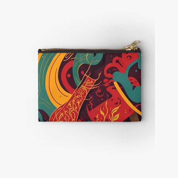 Item preview, Dynamic Color Splash - Vibrant Random Shapes in Bold Hues designed and sold by cocomikozza.