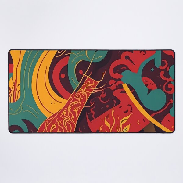 Item preview, Dynamic Color Splash - Vibrant Random Shapes in Bold Hues designed and sold by cocomikozza.
