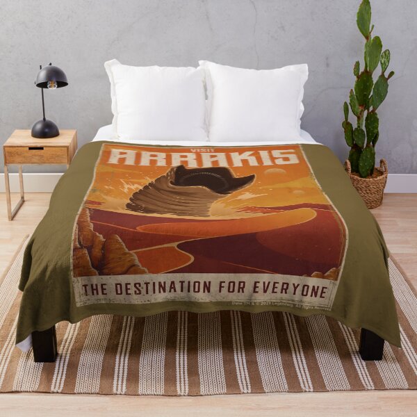 Artikelvorschau, Arrakis Retro Vintage Tourismus Aufkleber entworfen und verkauft von jcvpggqoc0.