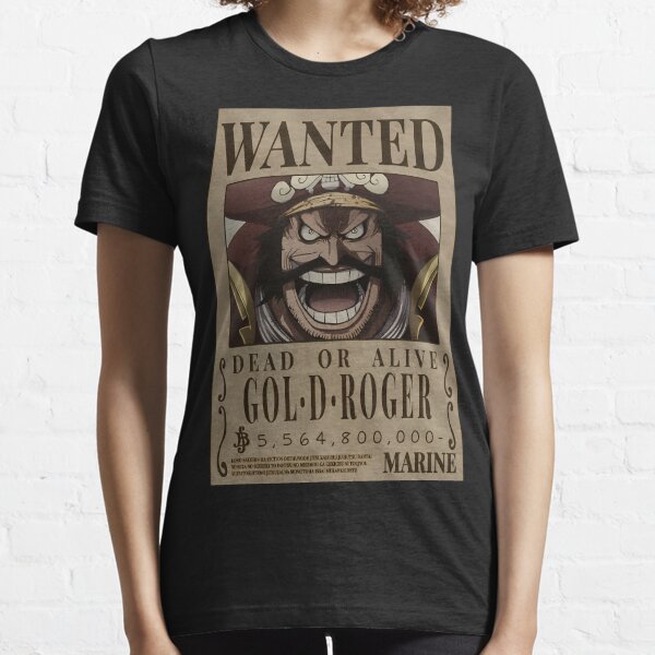 Wanted Guy Gol D Roger One Piece T-Shirt - Torunstyle