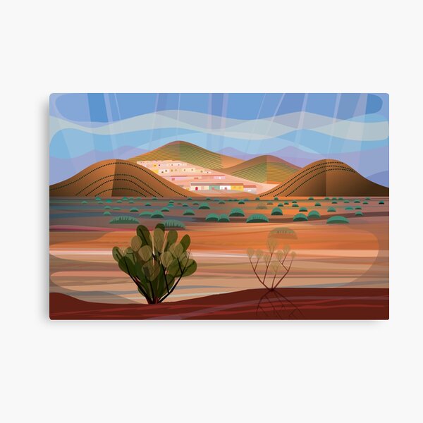 Copper Town Canvas Print