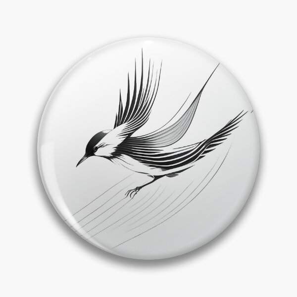 Item preview, Bird, minimalism designed and sold by Arte-Vivo.
