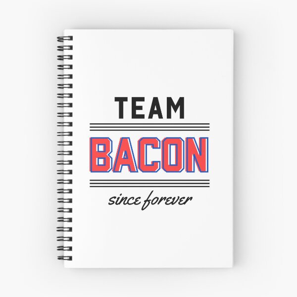 Item preview, Team Bacon since forever designed and sold by WhitepaperStyle.