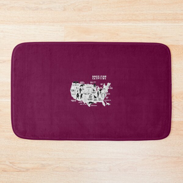 Item preview, Map Of Cryptids In The USA Jigsaw Puzzle 	 designed and sold by xoowjwyjx0.