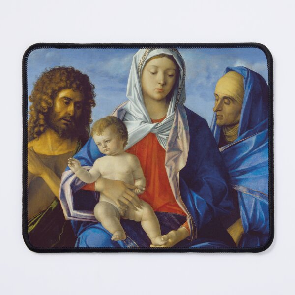 Item preview, Giovanni Bellini, Madonna and Child, John the Baptist and Saint Elizabeth designed and sold by Mauswohn.