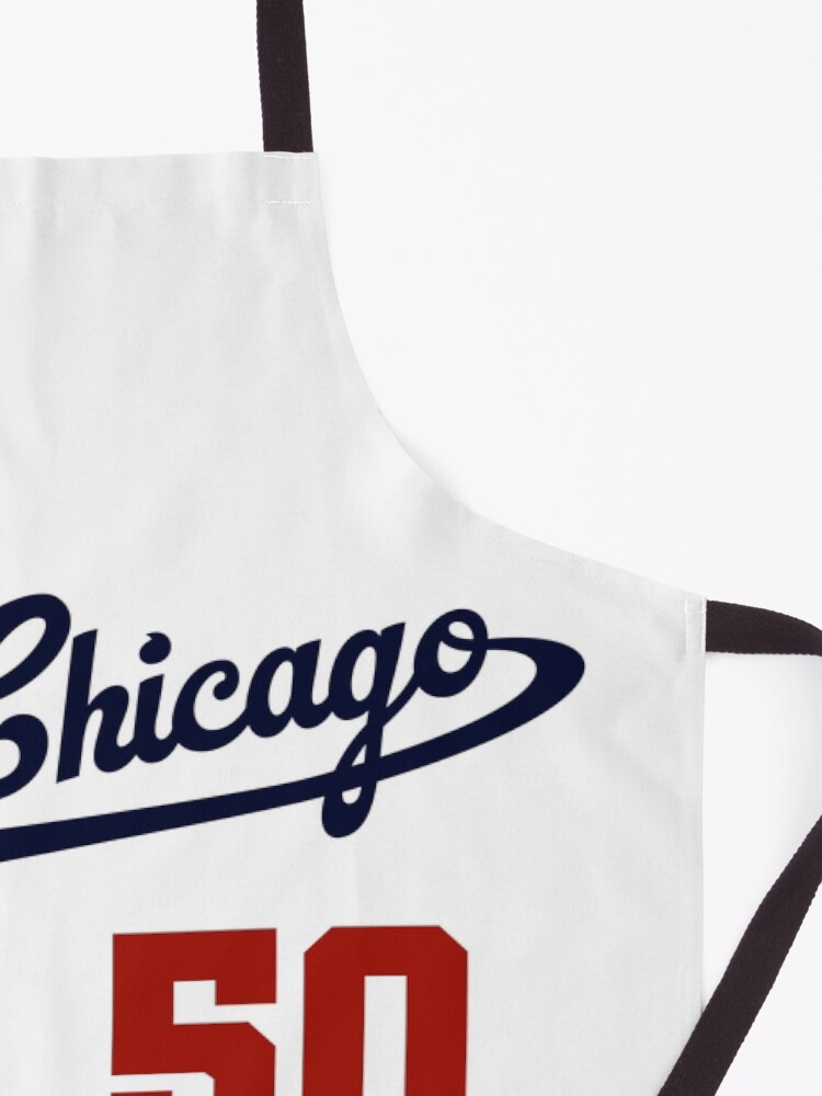 Thumbnail 3 of 6, Apron, Port Chicago 50 Graphic (Navy/Red) designed and sold by PortChicago.