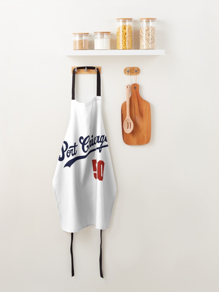Thumbnail 4 of 6, Apron, Port Chicago 50 Graphic (Navy/Red) designed and sold by PortChicago.