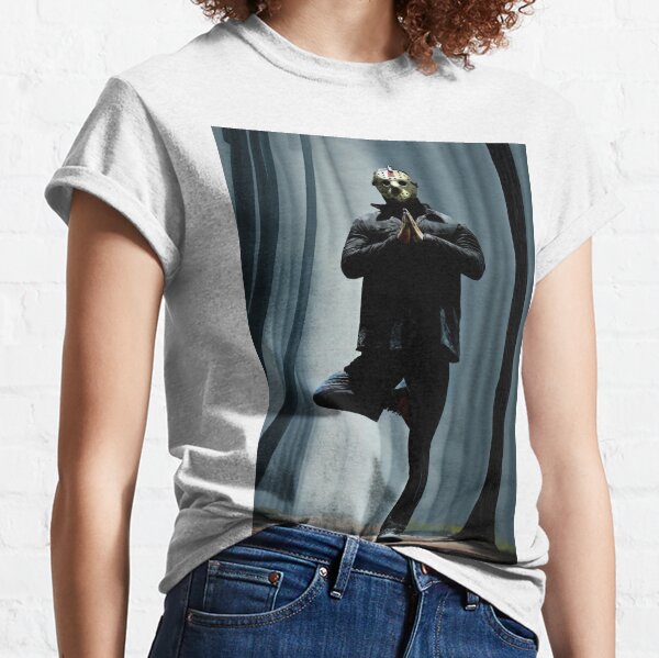 Horrifying Yoga Tree Pose - Watercolor Classic T-Shirt